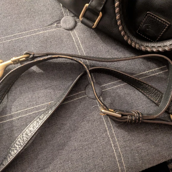 Dooney & Bourke Large Florentine Satchel In Black - Picture 5 of 6